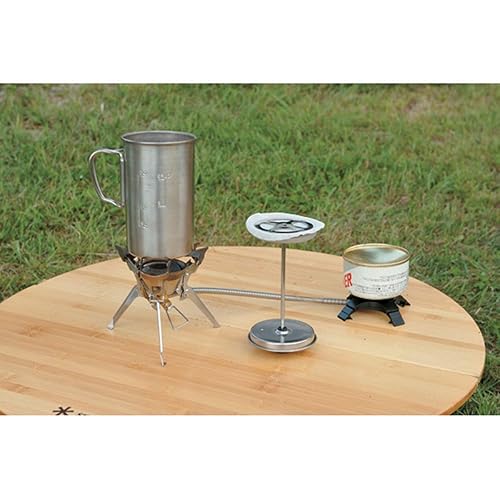 Snow Peak Titanium Cafe' Press in Oman Whizz French Presses