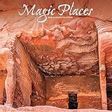 Magic Places 2020 12 x 12 Inch Monthly Square Wall Calendar with Foil Stamped Cover, Scenic Travel W by 