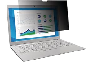 3M Privacy Filter for 14" Laptop - Black - Works for Lenovo X1 Carbon - Widescreen 16:9 - PF140W9B
