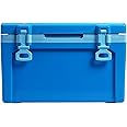 Stanley Adventure Outdoor Cooler 50 qt | Heavy Duty Outdoor Camping Cooler with Easy Carry Side Handles | 6 Days Cooling Ice Chest for 82 Cans | Flat Top Doubles as Seat | BPA-Free | Azure