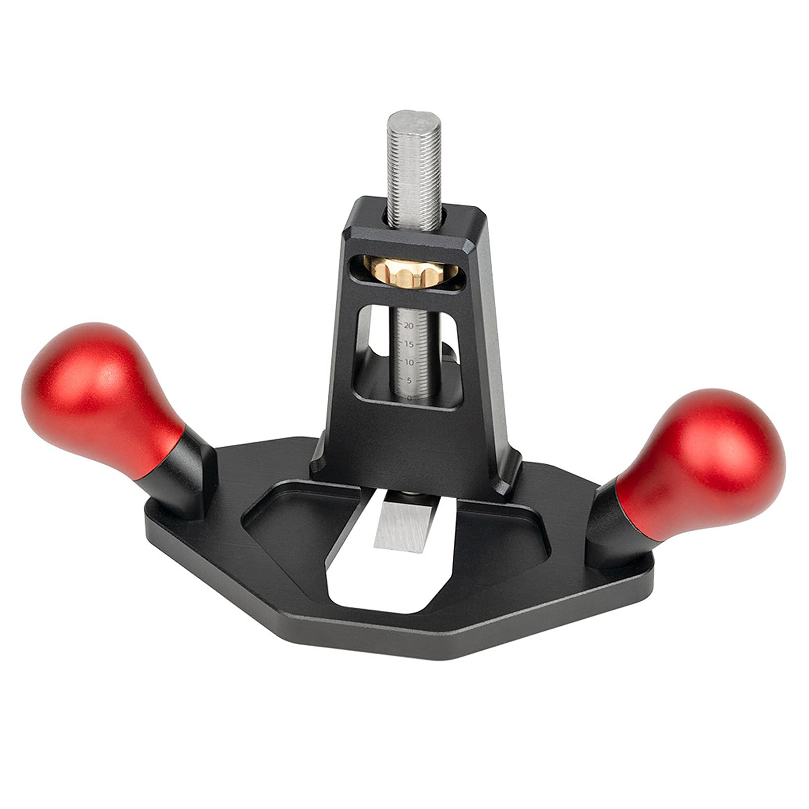 Woodworking Router Plane with Anodic Oxidation Treatment, Hand Planer for Fine and Accurate Wood Trimming