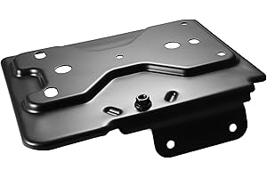 X AUTOHAUX 15891945 Battery Tray Left Driver Side for Chevrolet Silverado for GMC Sierra for Cadillac 1999-2006 Truck SUV