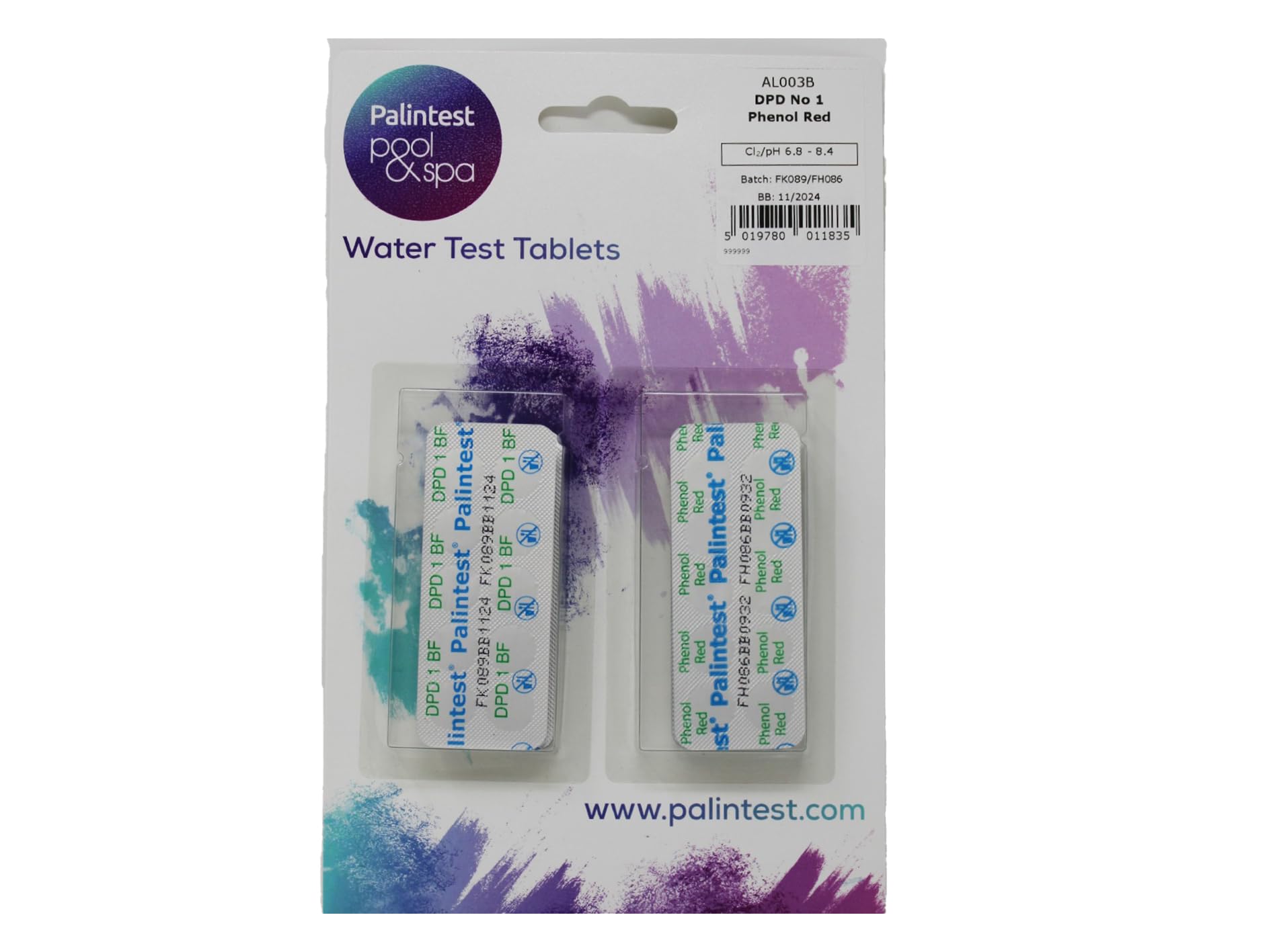 Palintest Pooltester Refil Pack 60B