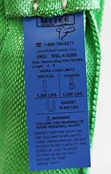 Mytee Products 10 ft Green Polyester Endless Round