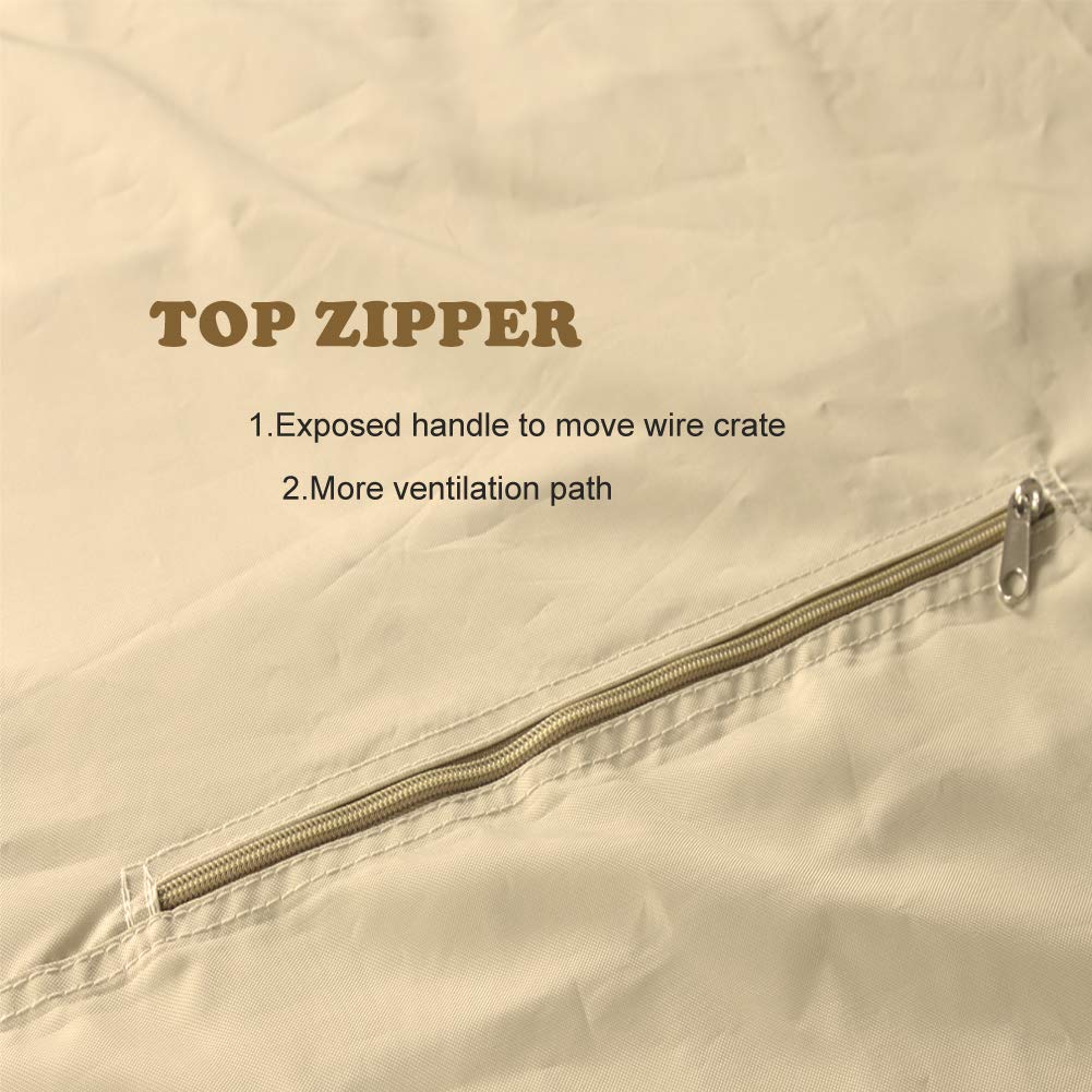 2 door dog crate cover