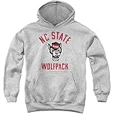 North Carolina State University Official Ncsu Wolfpack Logo Youth Kids Boy/Girls Pull-Over Hoodie Sweatshirt