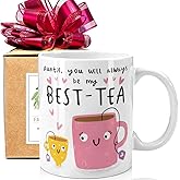 FALJIOK Funny Aunt Mug Gifts from Niece, Nephew, Funny Gift for Auntie, Best Auntie Ever Gifts for Birthday, Auntie, You Will Always be My Best - Tea 11OZ
