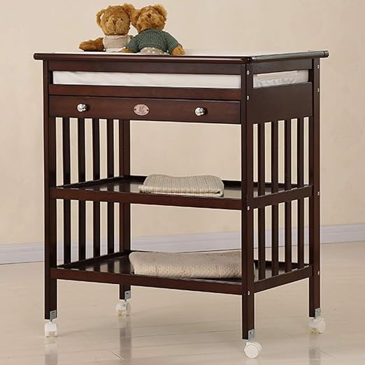 Baby Care Table Solid Wood Changing Table Multi Functional