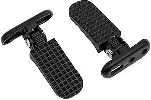 Mokuo Scooter Footpegs E-bike Footpeg in Aluminum Alloy, Lenght 17cm/6.7",Compatible with Scooter Mopeds E-Bike Mini Bikes,Installation Hole Spacing: 4-5cm