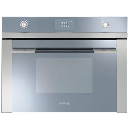 Smeg SF4120M Integrado 40L 1000W Espejo, Acero inoxidable ...