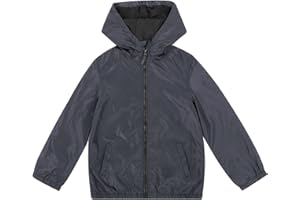 MYJAJAYI Boys Rain Jacket Lightweight Rain Coats for Kids Boy Waterproof Jacket