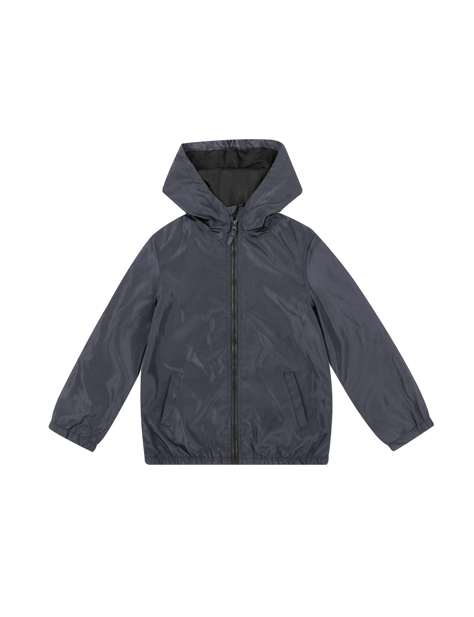 Photo 1 of MYJAJAYI Boys 3T Rain Jacket Lightweight Dark Gray Rain Coats for Kids Boy Waterproof Jacket 6