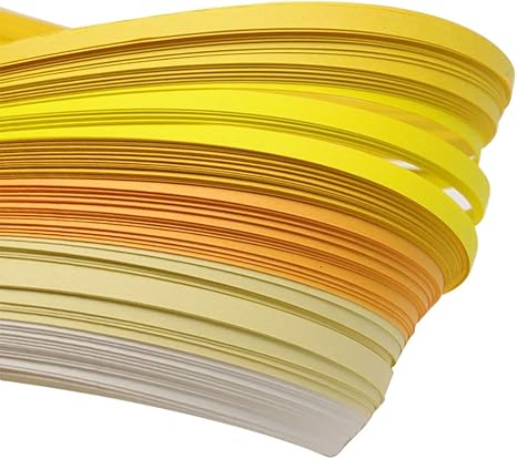 Amazon Com Arricraft 10 Bags Yellow 6 Colors Quilling Paper