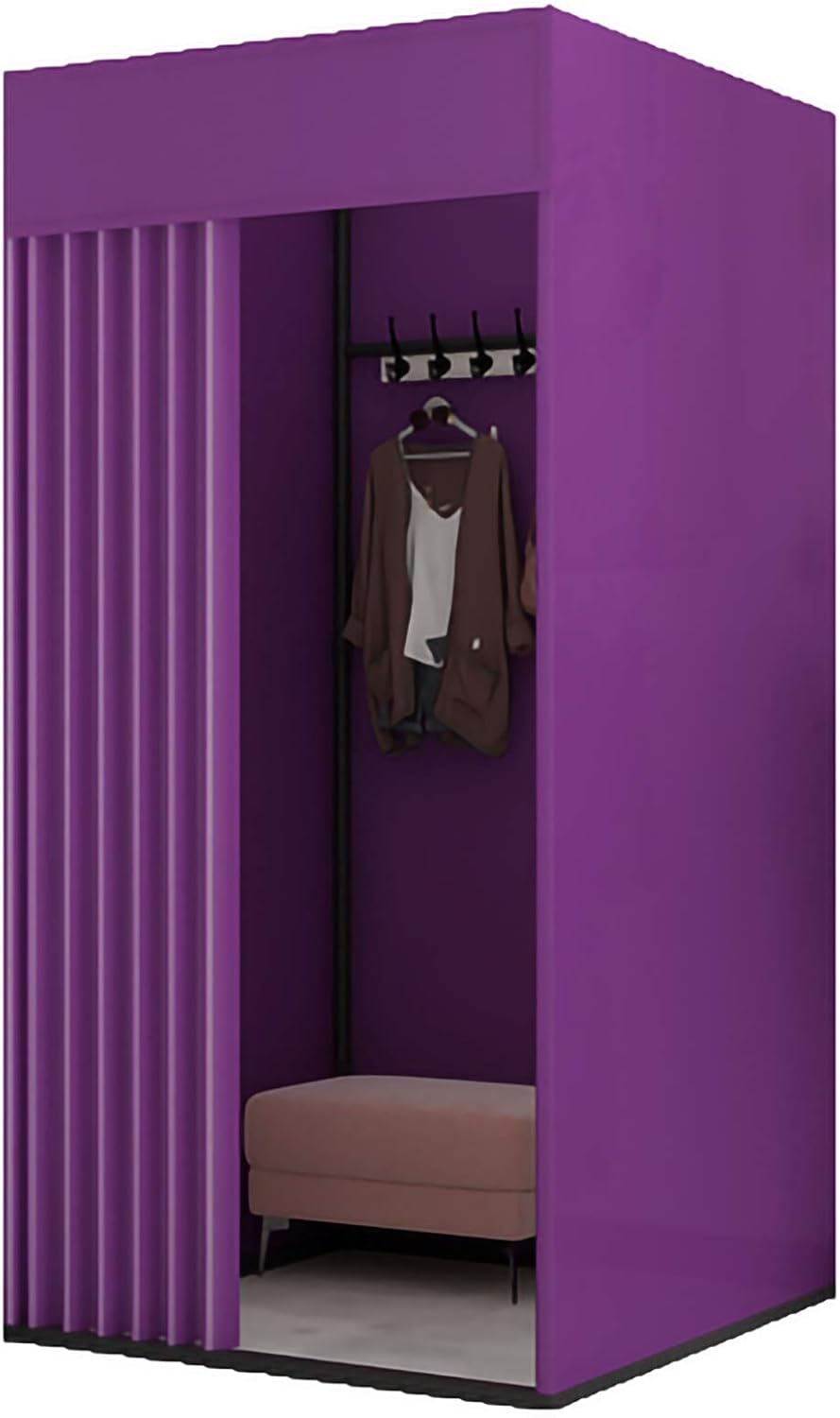 FYZS Portable and Foldable Dressing Room, Mobile Fitting Room in