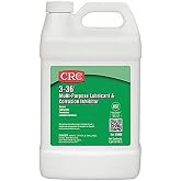 CRC 3-36 Multipurpose Lubricant &amp; Corrosion Inhibitor 03005 &ndash; 1 Gallon, Corrosion Protectant w/ Petroleum Base for Metal Equipment