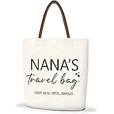 HQLOW Aesthetic Tote Bag With Leather Handle