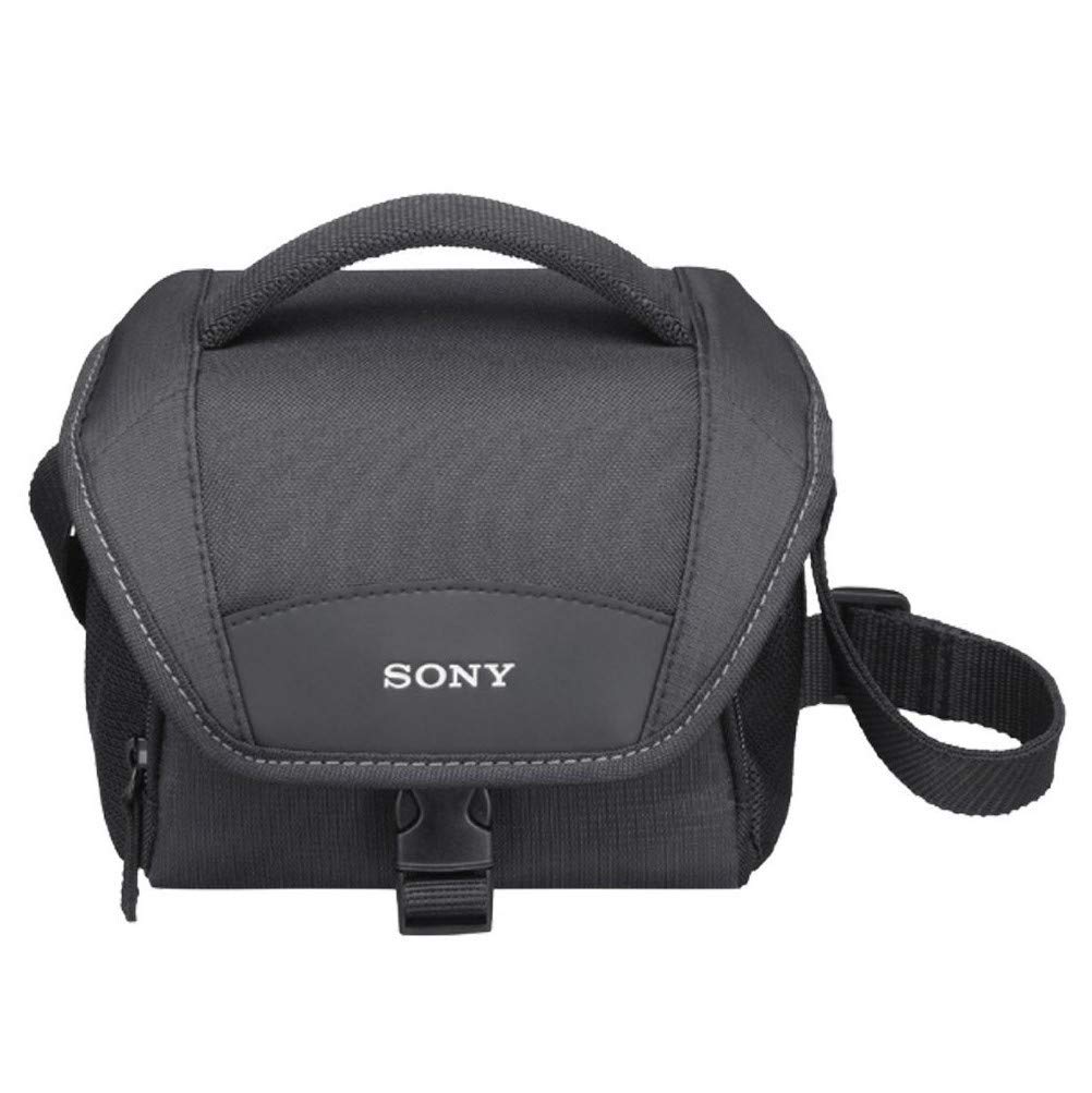 Sony LCSU11 Soft Carrying Case for Camcorders, Alpha, NEX Cameras - Black