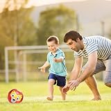U&C Planet Toddler Soccer Ball Size 2 Mini Football Kids 5.9 in with Pump view 7