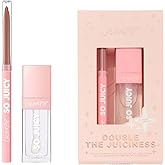 ColourPop Double the Juiciness Plumping Lip Liner & Oil Duo - Non-Sticky Lip Oil & Liner to Plump, Define & Add Shine - Includes Shades Tease & Lychee Jelly (2 Count)