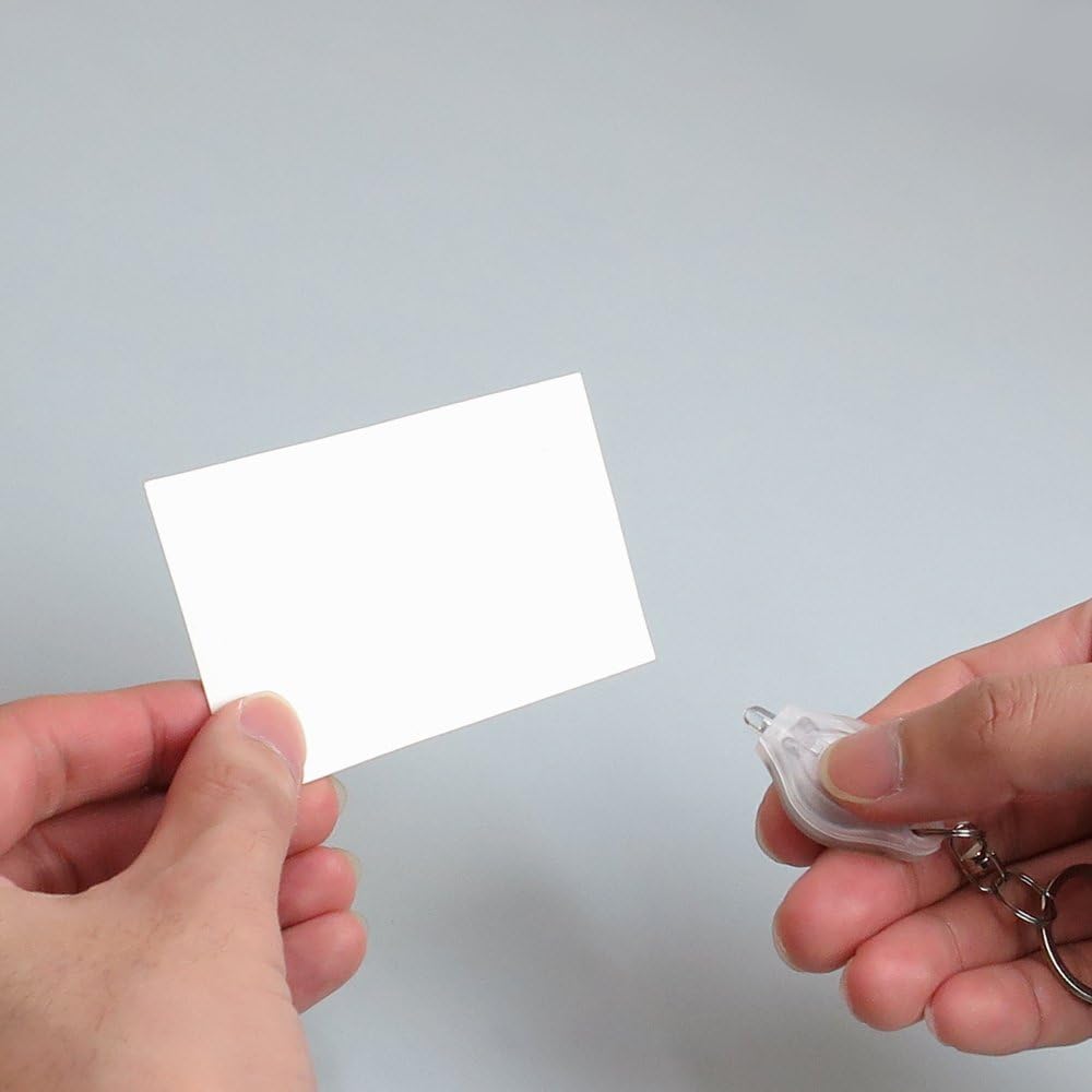 Amazon 再入場スタンプ 緑色 ブラックライトインク と 日亜化学工業 Uv Led 375nm ブラックライトキーホルダー付 スタンプ 文房具 オフィス用品