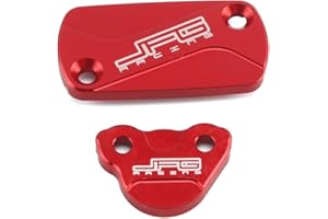 CNC Billet Front Rear Brake Reservoir Fluid Cover Cap For HONDA CRF150R CR125R CR250R CRF250R 04-18 CRF250X 04-17 CRF450R 02-