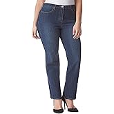 Gloria Vanderbilt Womens Amanda Classic High Rise Tapered Jean Petite