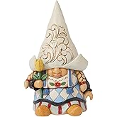 Enesco Jim Shore Heartwood Creek Gnomes Around The World Dutch Dreams Figurine- Stone Resin Hand Painted Crafted Collectible Gnomes Mini Figurines Home Decor Statue, 5.375 Inch