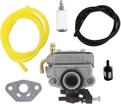 Amazon Com Uspeeda Carburetor Kit For Craftsman 30cc 4 Cycle Gas Trimmer Weedwacker 73197 Fuel Line Garden Outdoor