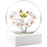 CoolSnowGlobes Butterfly on Branch Cool Snow Globe