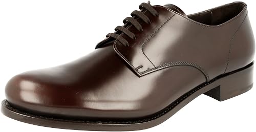 Amazon Com Prada Men S 2ea104 B4l F0003 Brown Brushed Spazzolato