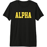 Alpha Premium Tri-Blend T-Shirt