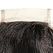 Colorful Queen Brazilian Hair Body Wave 4x4 Free Part Lace Closure with Baby Hair Natural Black Color Brazilian Virgin Human Hair Closures No Bleached Knots (14 inch)