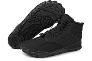 Hike Footwear Caspar Pro - Non-Slip & Waterproof Winter Barefoot Shoes Walking, Hiking Boots for Women Men (Unisex)