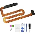 Galaxy A13 5G Replacement Power Button,A136u Fingerprint Sensor Home Button Flex Cable Replacement Parts for Samsung Galaxy a13 (5G) A136u 6.5 Inches (Black)