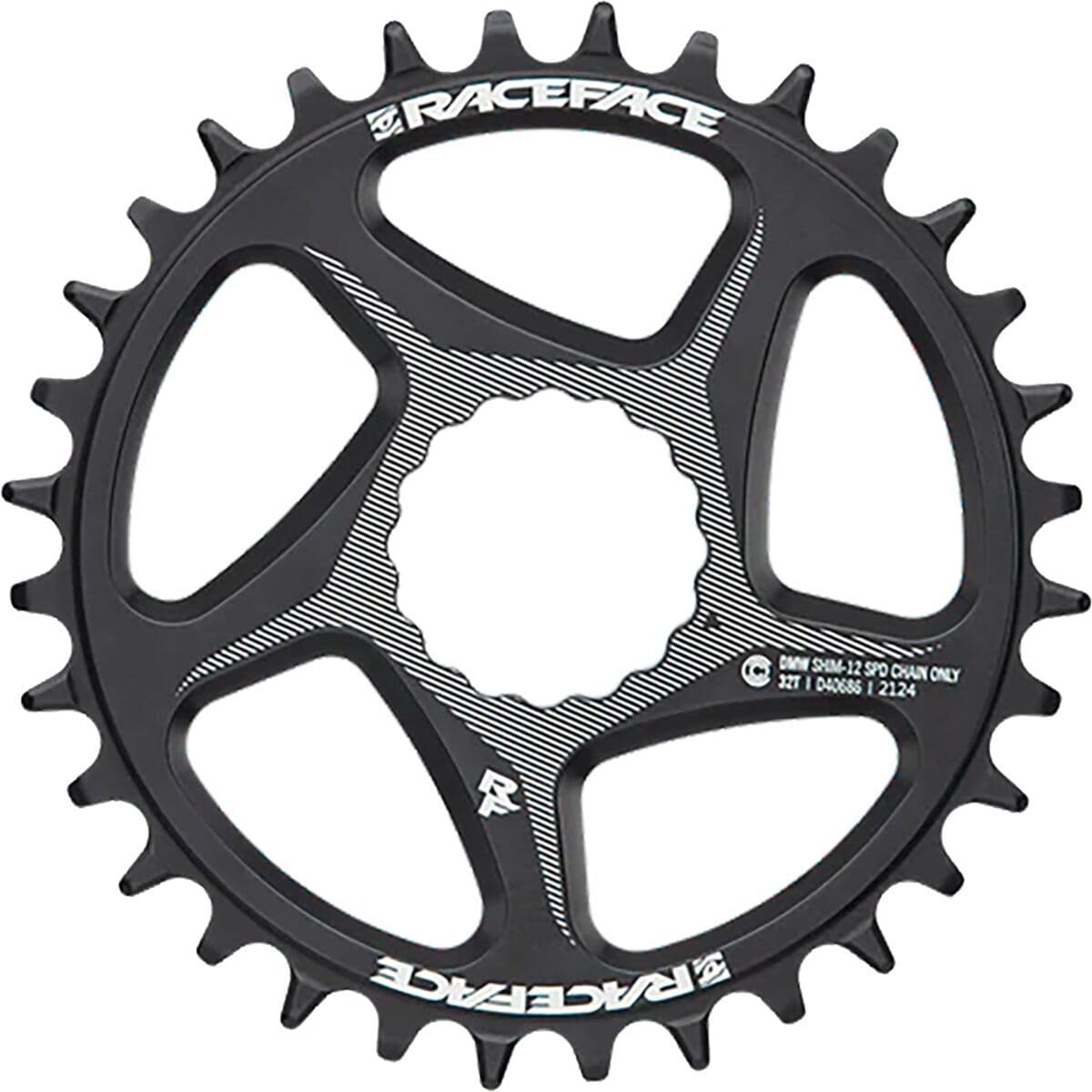 Race Face CHAINRING 34T DIRECT MOUNT WIDE 12 Spd Shimano Black
