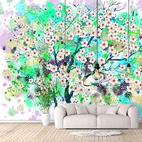 Wall Murals for Bedroom Abstract Great Tree Removable Wallpaper Peel and Stick Wall Stickers - 66x96 inches