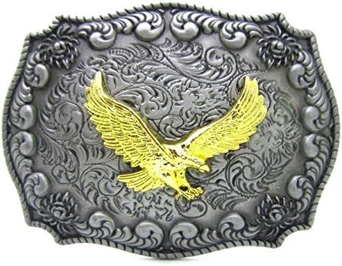 TAKELA Golden Eagle Western Belt Buckle