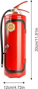 fanelod Bar Fire Extinguisher Whiskey Cabinet Wine Holder Storage Container view 2