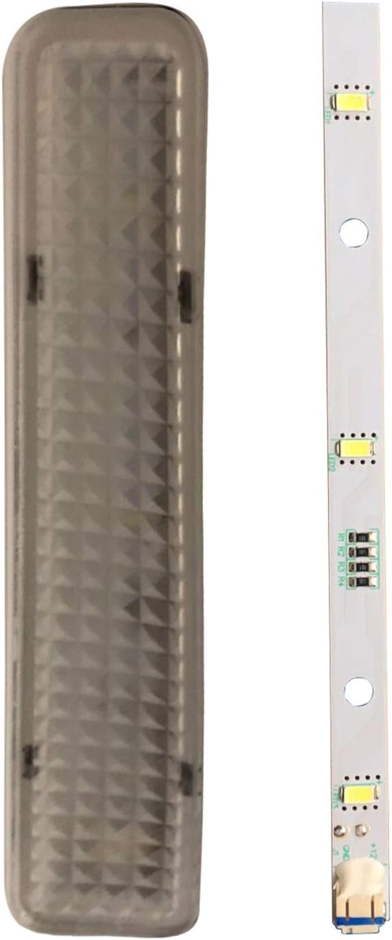 LICHIFIT LED Light Bar Strip & Cover for RONGSHENG/HISENSE Refrigerator LED Light E349766 MDDZ-162A 1629348 DC12V 2W