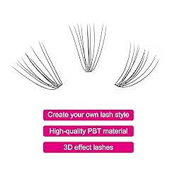 Lash Clusters 72 Individual Lashes Mixed Length