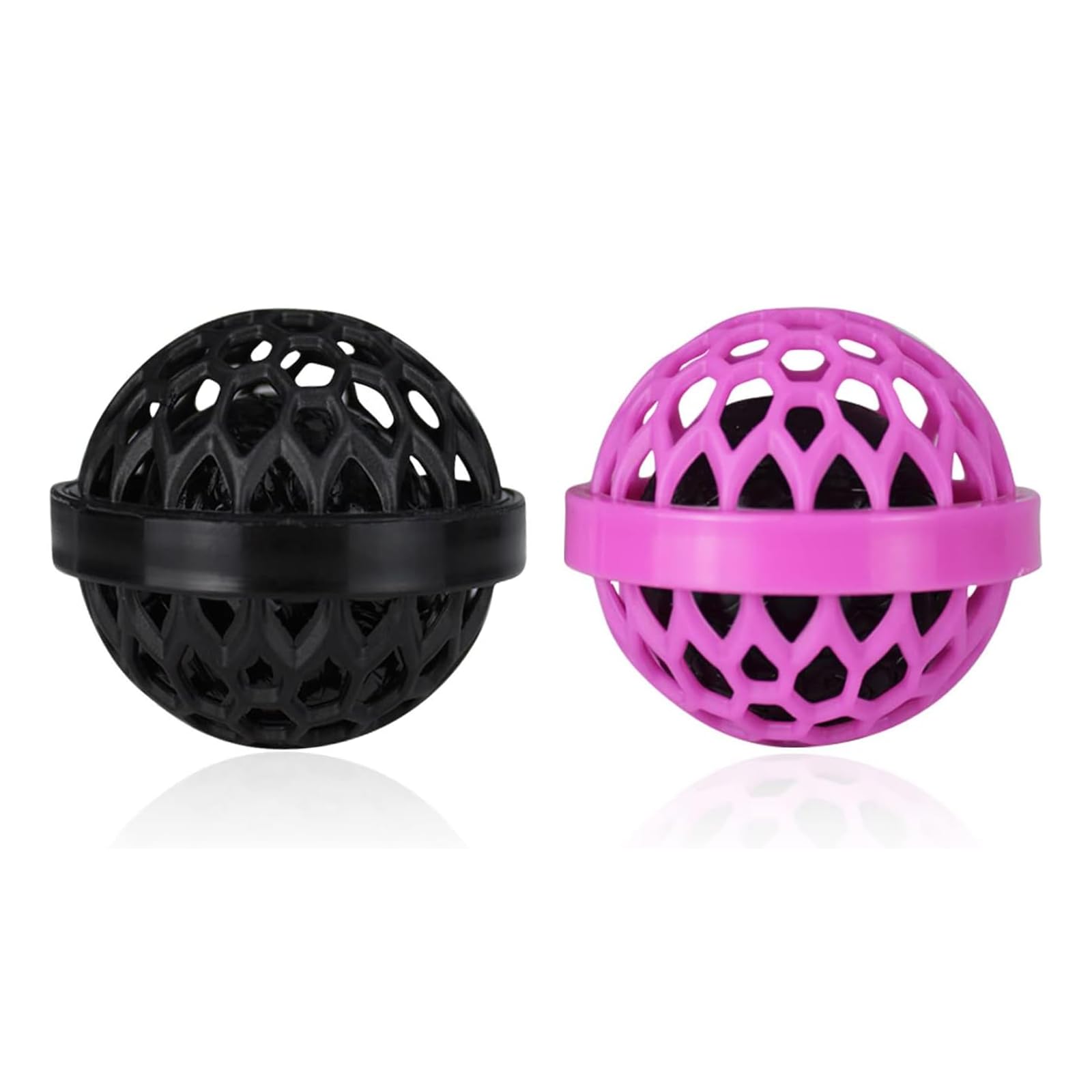 2Pcs Reusable Clean Balls Easy Portability Cleaning Ball Pet Hair Remover Sticky Inside Bag Cleaner Ball Purse Cleaning Ball for Purse Crumb Catcher Ball