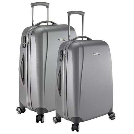 Roncato Carbon Light Maletas 4 ruedas set de 2pzs.: Amazon ...