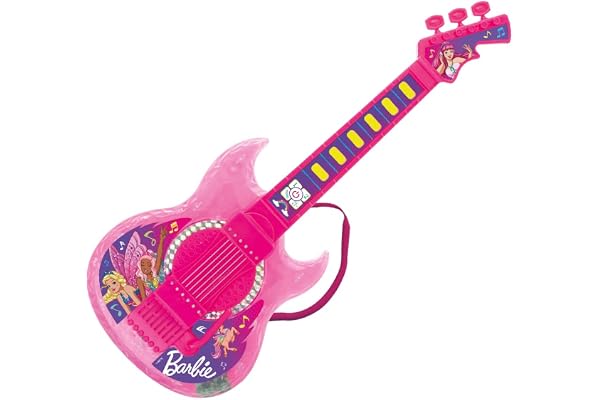 Barbie - Guitarra Dreamtopia com Função MP3