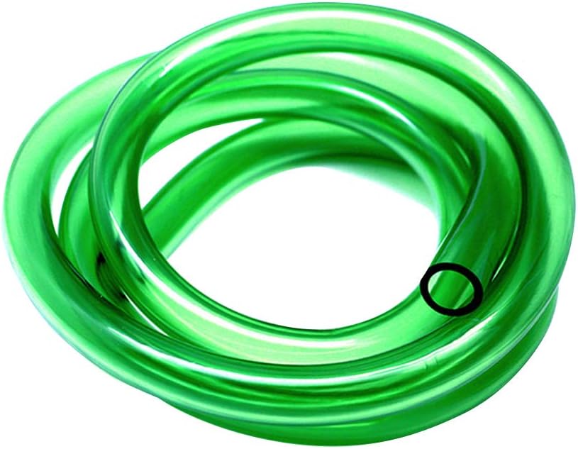 POPETPOP Silicone 2M Flexible Airline Tubing for Aquariums Terrariums and Hydroponics (Green 8MM/12MM)