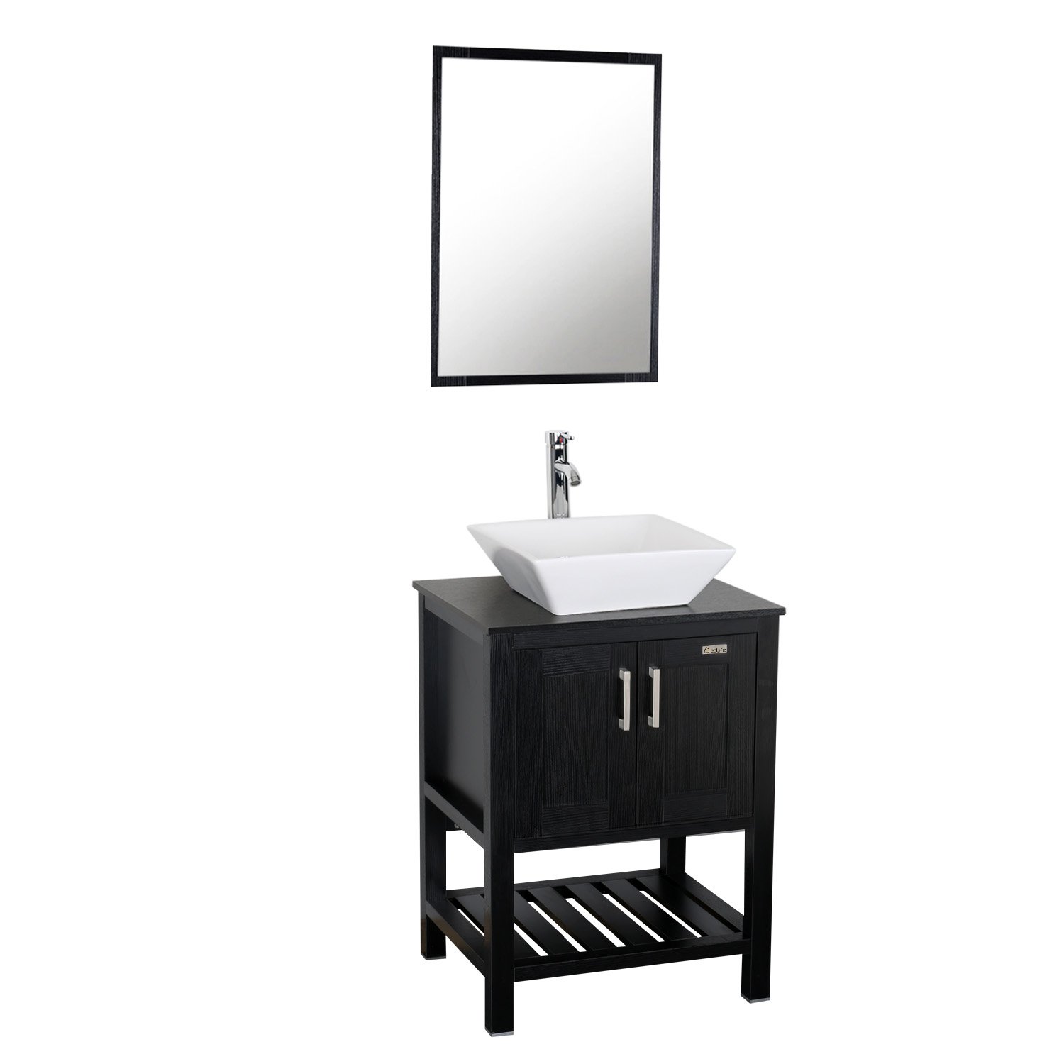 Eclife 24 inch Modern Bathroom Vanity Units And Sink Stand