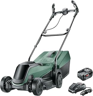 Bosch Akku Rasenmäher CityMower 18 (1 Akku, 18 Volt System, Rasenflächen bis 300 qm, im Karton)