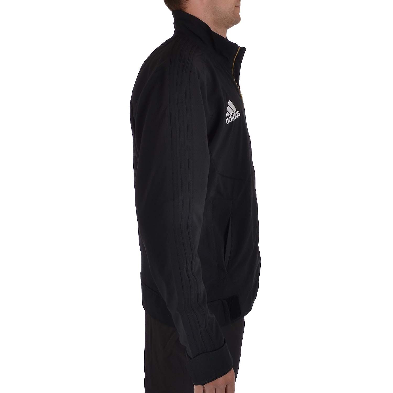 adidas Performance Mens All Blacks New Zealand Anthem Jacket Black