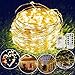 Battery Operated String Lights 200 LED Fairy String Lights Twinkle Lights Battery Operated String Lights with Remote Control Timer 8 Modes 60ft Silver Plated Copper Wedding Party