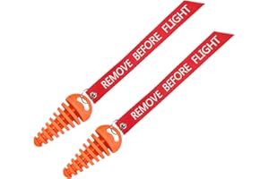 Yourkar 2 PCS Muffler Exhaust Wash Plug, 0.6-1.5 Inch Exhaust Silencer Wash Plug with Streamer, Rubber Exhaust Tail Pipe Cleaning Plug for 2 Stroke Motorcycle Dirt Bike ATV (Orange)