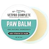 VetPro Complete Dog Paw Balm for All Dogs and Cats - Natural Protection and Paw Soother for Dry Pads and Noses - Vet Formulat